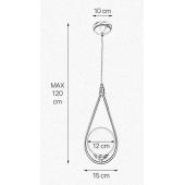 elegans arany minimal fuggesztek modern sargarez csepp alaku etkezo konyha design fuggesztek lampa vilagitas haloszoba konyha meret.jpg